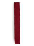 Topman Mens Red Knitted Tie