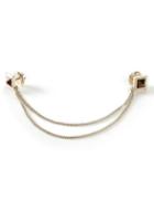 Topman Mens Brown Semi Precious Collar Tips*