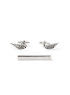 Topman Mens Silver Cufflinks Set*