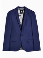 Twisted Tailor Mens Twisted Tailor Blue 'ellroy' Blazer With Wool