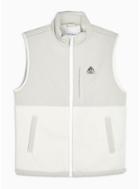 Topman Mens Beige Stone Glacier Gilet