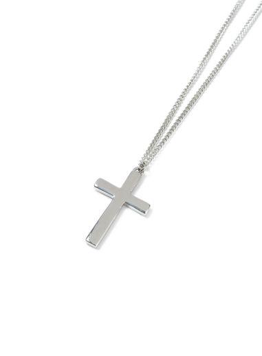 Topman Mens Black Amour Cross Necklace*