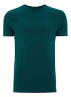 Topman Mens White Teal Ultra Muscle T-shirt