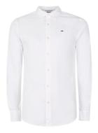 Topman Mens Tommy Hilfiger White Stretch Shirt