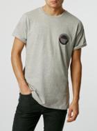 Topman Mens Mid Grey Grey Portland T-shirt