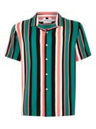 Topman Mens Multi Stripe Classic Shirt