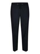 Topman Mens Blue Charlie Casely-hayford X Topman Navy Ribbed Relaxed Fit Weekend Jogger Suit Pants