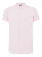 Topman Mens Pink Oxford Shirt