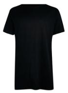 Topman Mens Black Slim Longline Fit T-shirt