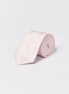 Topman Mens Pink Textured Tie