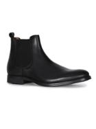 Topman Mens Selected Homme's Black Leather Chelsea Boots