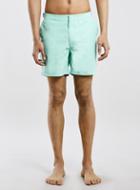Topman Mens Green Ltd Mint Swim Shorts