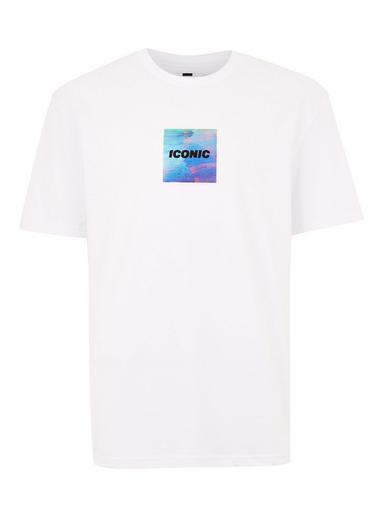 Topman Mens White 'iconic' T-shirt