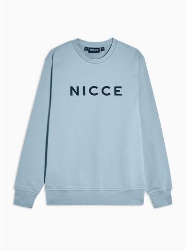 Nicce Mens Blue Nicce Navy Lithium Sweatshirt
