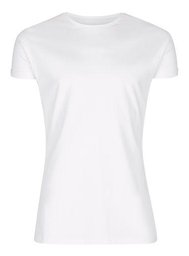 Topman Mens White Ultra Muscle Roller T-shirt
