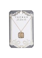 Topman Mens Gold Vintage Necklace*