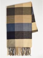 Topman Mens Multi Classic Check Scarf