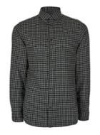 Topman Mens Blue Selected Homme Grey Check Gingham Shirt