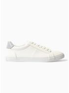 Topman Mens White Potter Lace Trainers