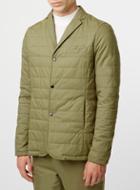 Topman Mens Green Co-ord Collection Khaki Wadded Blazer