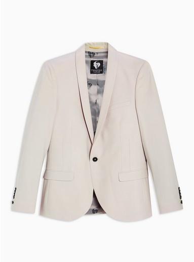 Topman Mens Twisted Tailor Grey 'ellroy' Blazer