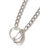 Topman Mens Silver Chain Clasp Necklace*