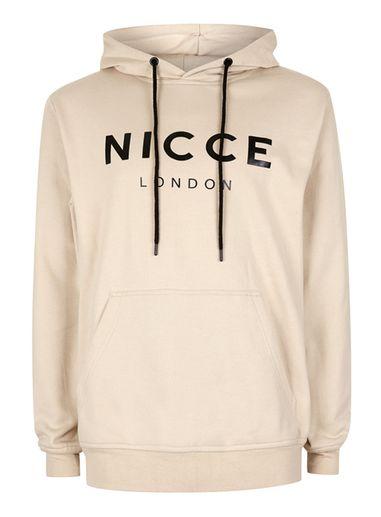 Topman Mens Brown Nicce Tan Hoodie