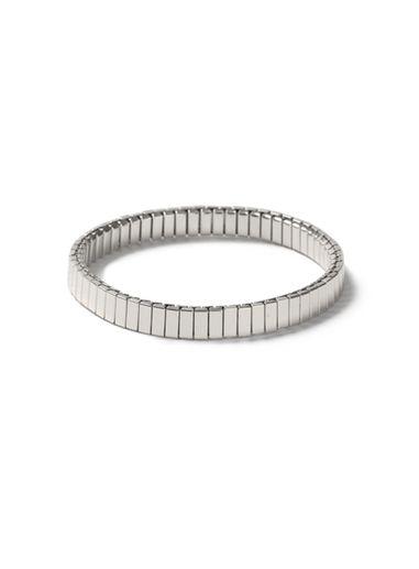 Topman Mens Gold Silver Stretch Fit Bracelet*