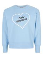Topman Mens Topman Design Blue Dirty Weekend Sweatshirt