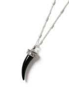 Topman Mens Silver Shard Necklace*
