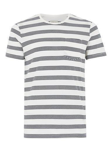 Topman Mens Grey Selected Homme Gray 'theo' T-shirt