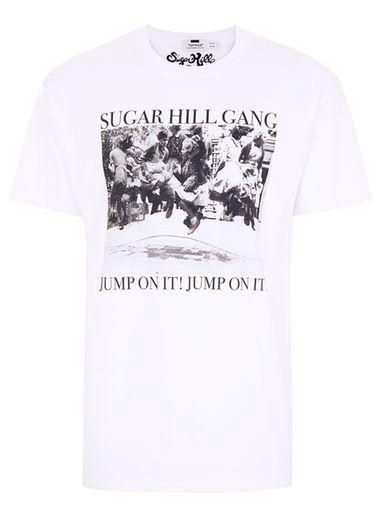 Topman Mens White Sugarhill Gang T-shirt