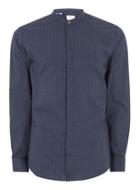 Topman Mens White Selected Homme Blue Polka Dot Shirt