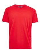 Topman Mens Stone Classic Red T-shirt