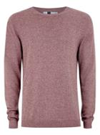 Topman Mens Purple Pink Twist Sweater