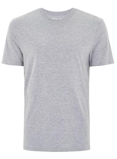 Topman Mens Blue Gray Slim T-shirt
