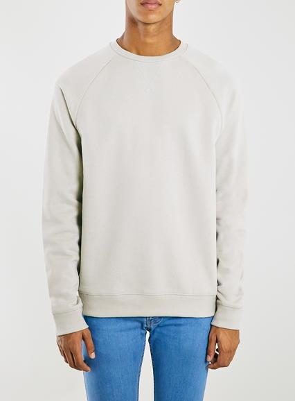 Topman Mens Stone Classic Sweatshirt