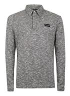 Topman Mens Nicce Grey Twist Polo Neck Sweater