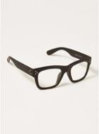 Topman Mens Black Chunky Reader Glasses