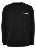 Topman Mens Vision Street Wear Black Back Printed Sweatshirt