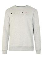 Topman Mens Grey Mickey Mouse Print Sweatshirt