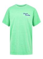 Topman Mens Green 'vacation' T-shirt
