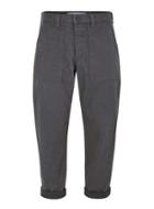 Topman Mens Grey Gray Herringbone Original Fit Pants