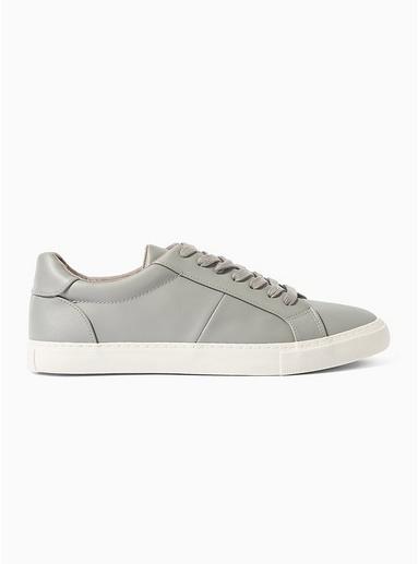 Topman Mens Grey 'henri' Lace Trainers