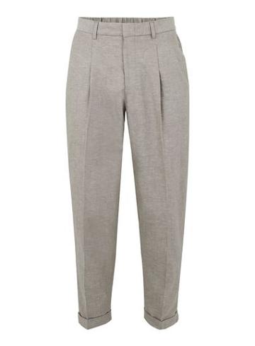 Topman Mens Brown Mocca Tapered Smart Pants