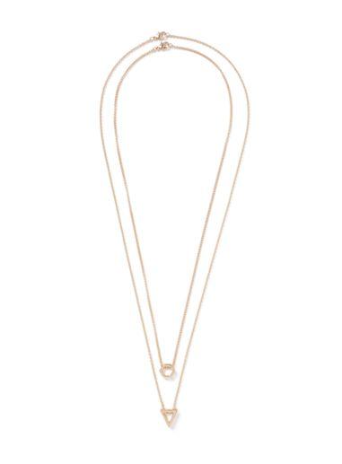 Topman Mens Gold Look Geometric Necklace*