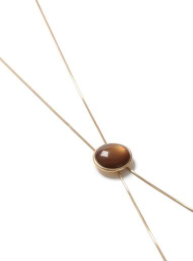 Topman Mens Gold Look Snake Bolo Necklace*