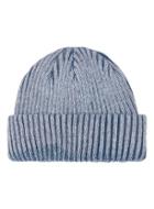 Topman Mens Washed Blue Cotton Beanie