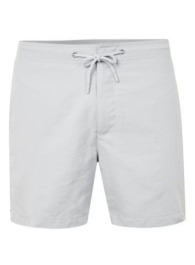 Topman Mens Premium Grey Swim Shorts