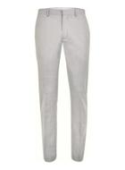 Topman Mens Mid Grey Light Grey Subtle Check Skinny Fit Suit Pants
